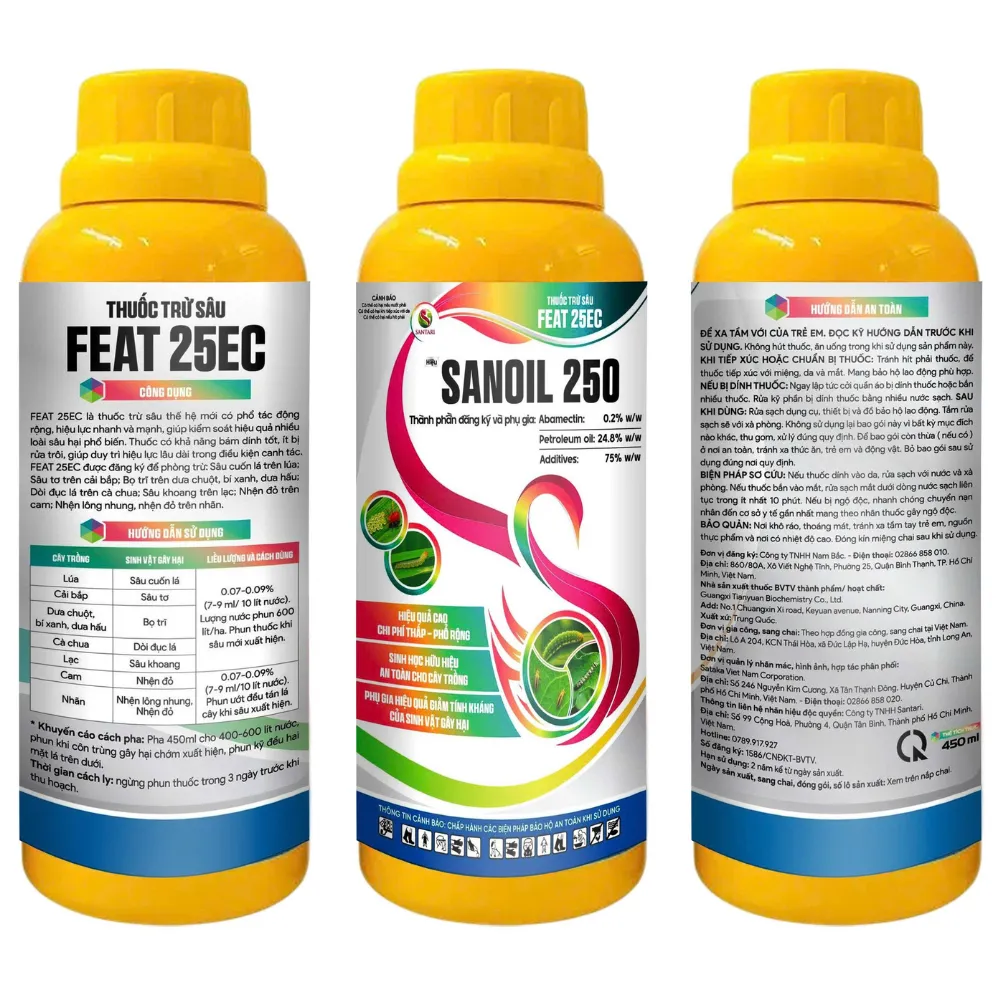 Thuốc Trừ Sâu FEAT 25EC hiệu SANOIL 250