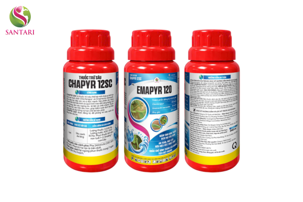 Thông tin chung về thuốc trừ sâu CHAPYR 12SC Hiệu EMAPYR 120