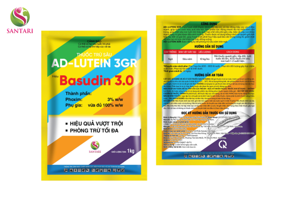 THUỐC TRỪ SÂU AD-LUTEIN 3GR HIỆU BASUDIN 3.0