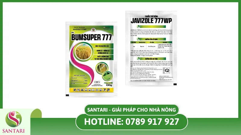 THUỐC TRỪ BỆNH JAVIZOLE 777WP HIỆU BUMSUPER 777