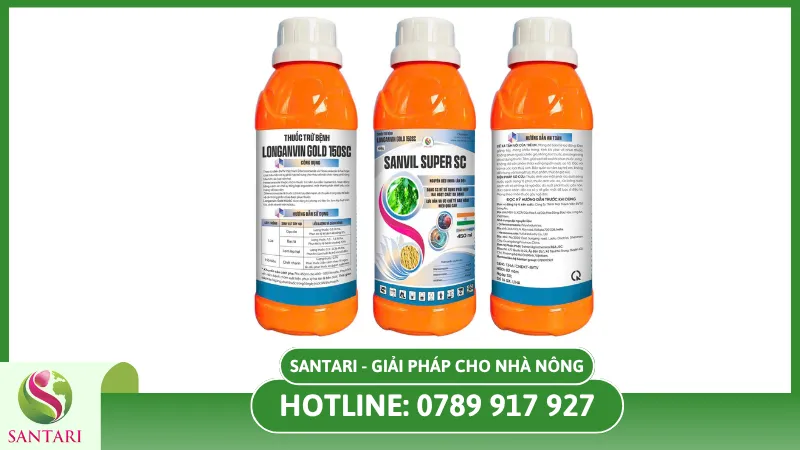 THUỐC TRỪ BỆNH LONGANVIN GOLD 150SC HIỆU SANVIL SUPER SC